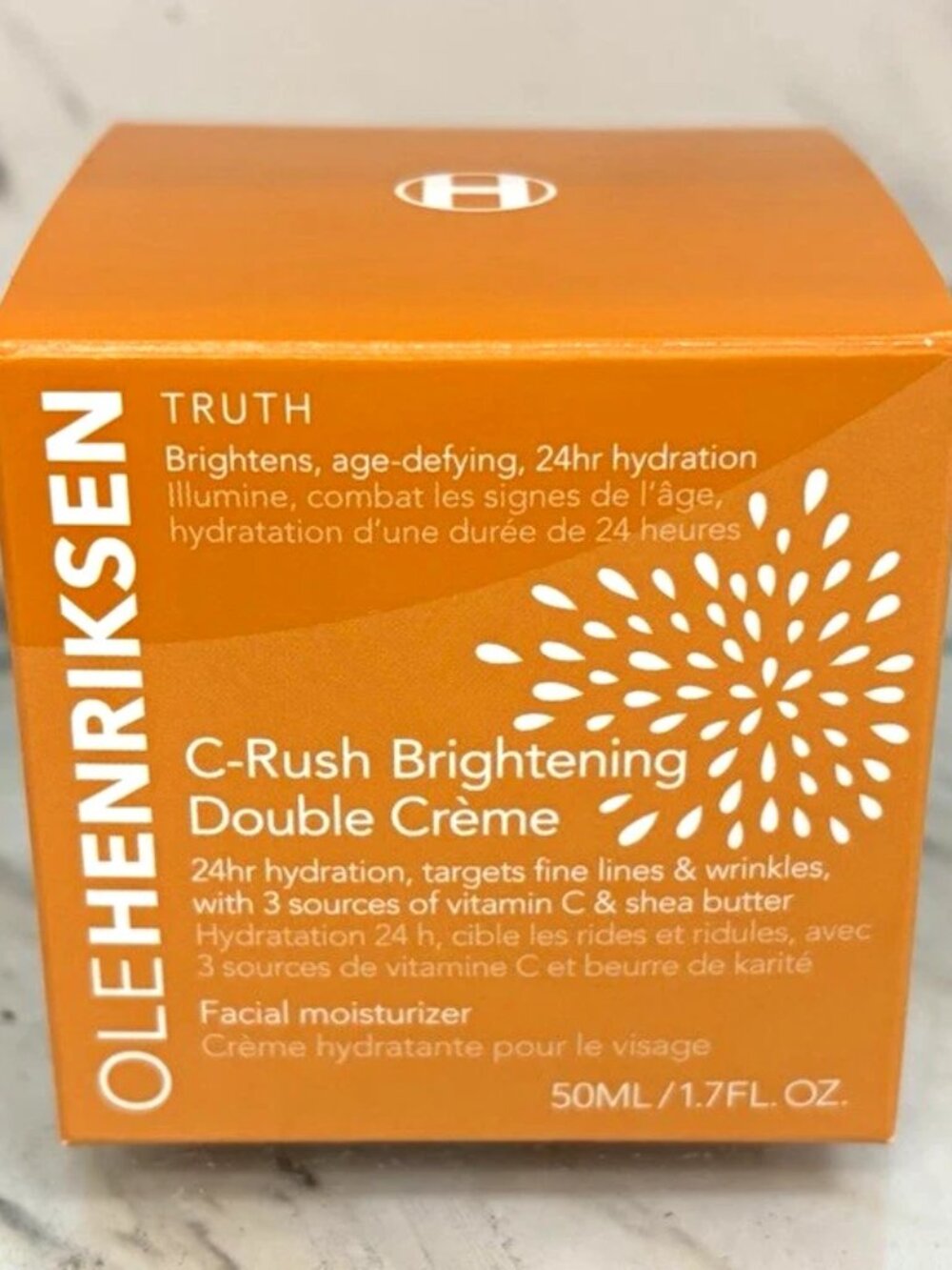 New OLEHENRIKSEN Truth C-Rush Brightening Double Crème - 50ml / 1.7 fl oz